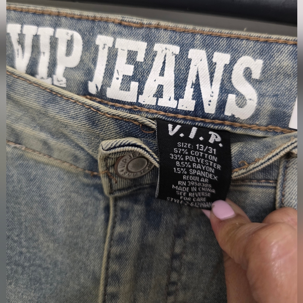 VIP Jeans Curvy Fit Collection Womens Juniors Size 13/31 - Picture 4 of 8